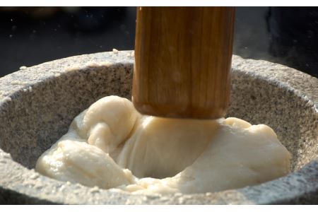 邑南町産杵つき餅　詰合せ（白、よもぎ）