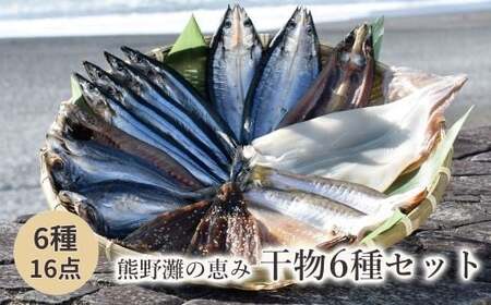 干物 詰め合わせ 6種 16点 松屋水産 干物【mtys0002】