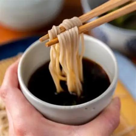 【R4農林水産大臣賞受賞】西わらび入り蕎麦　2人前×5袋_麺 そば  ソバ 蕎麦_【1591582】