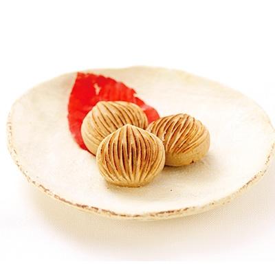 ふるさと納税 亀岡市 国産栗使用　焼き栗きんとん15個