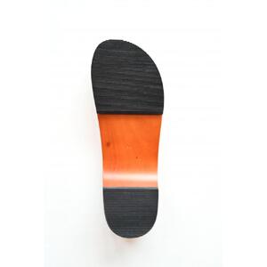 下駄　hitete4.5　KT-43　月白／紫・紫（ぬくもり工房）　SSサイズ