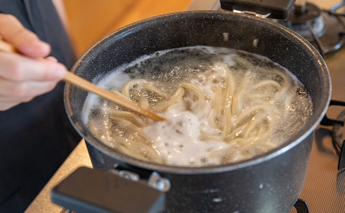 冷凍 かけ うどん 300g×10袋（出汁300g×10袋つき）備前福岡 一文字うどん