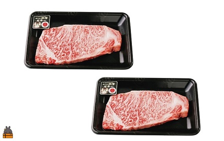 《年末配送！》和牛日本一獲得 5等級 これが!!鹿児島黒牛 王道のサーロインステーキ 400g（200g×2P） ( 12月配送 年末 年始 お正月 5等級 黒牛 黒毛和牛 牛肉 鹿児島 日本一 全国