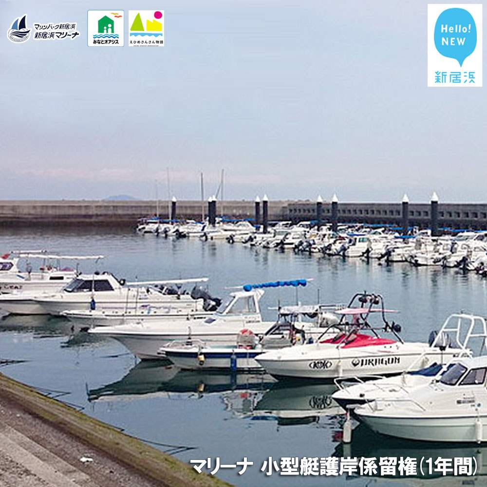 【ふるさと納税】 新居浜マリーナ 小型艇護岸係留権 （一年間）