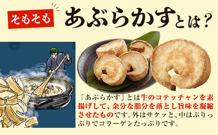 あぶらかす 250g 株式会社龍工房《30日以内に出荷予定(土日祝除く)》大阪府 羽曳野市 あぶらかす 大阪府羽曳野市産 小腸 揚げ物 油かす