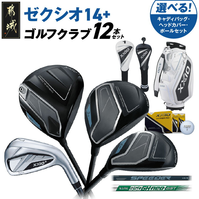 【ふるさと納税】【セット内容が選べる】ゼクシオ 14＋ スチールシャフト 12本セット《2025年モデル》 - ダンロップ ゼクシオ 14シリーズ 2025年モデル スチールシャフト フルセット 12本セット ゴルフ用品 送料無料 SKU-C721【宮崎県都城市】