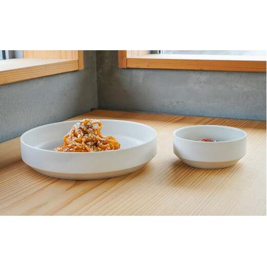 有田焼 110 210 カットボール スノー 2個 セット 【金善製陶所】 食器 器 皿 セット おしゃれ モダン 電子レンジ対応 磁器 デザイン ホワイト 白 ボウル 25000円 A25-572_