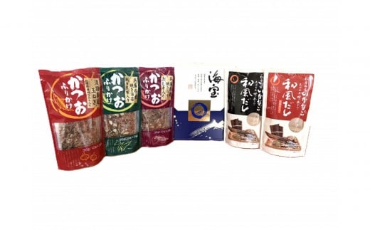 【贈答用】味付き鰹ふりかけ・おだしセット