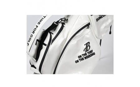 BUNCUREY　スタンド型キャディーバッグ（BM23SS-16-030）〈ブラック〉