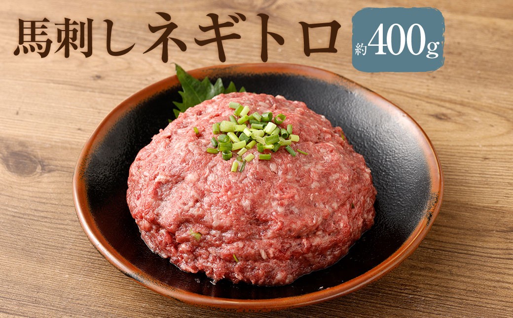 
            【 フジチク 】 馬刺し ネギトロ 約50g×8 計約400g 8パック 馬肉 お肉 馬刺 ペースト状 サシ 生姜 馬刺しのたれ 冷凍 熊本県 相良村
          