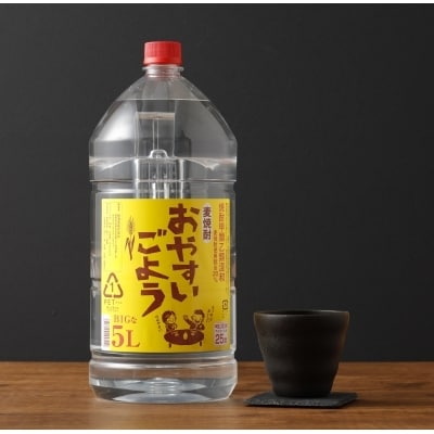 麦焼酎おやすいごよう(5000ml×4本)翁酒造(株)