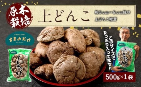 015-153 上どんこ 500g どんこ しいたけ 椎茸 うまみだけ