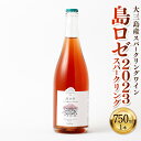 【ふるさと納税】大三島産 スパークリングワイン 島ロゼ 2023 スパークリング 750ml 1本 10度 ワイン 炭酸 ロゼ マスカット・ベーリーA イチゴ 苺 いちご 酒 お酒 洋酒 アルコール 食中酒 飲料 お取り寄せ 愛媛県 国産 冷蔵 送料無料 (493-1)