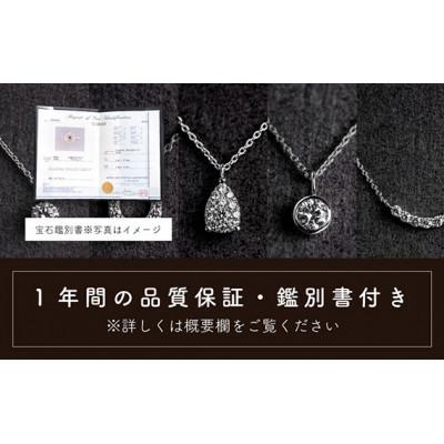 ふるさと納税 西桂町 ダイヤモンド ネックレス 0.30ct 鑑別書 保証書 ケース 付　n0481_liz_A |  | 03