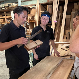 宮大工弟子入り体験 1日コース (1名から2名様まで)｜宮大工 体験 花升木工社寺建築 伊勢原市 [0567]
