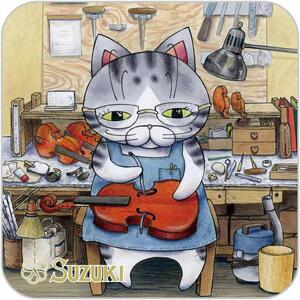 バイオリン職人をモデルにした高級ハンドタオル ５点セット タオル