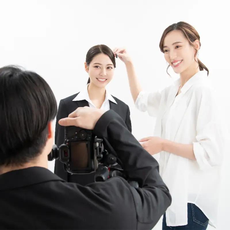 【スタジオインディ渋谷店限定】アナウンサー証明写真15,000円分チケット 【275001-3】