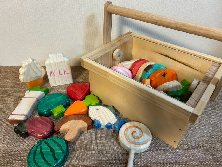 木製おままごとセット（食材24）