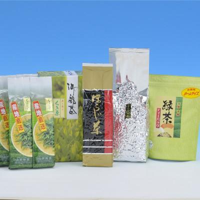 ふるさと納税 牧之原市 【牧之原産】ご家庭用茶　お茶4種セット