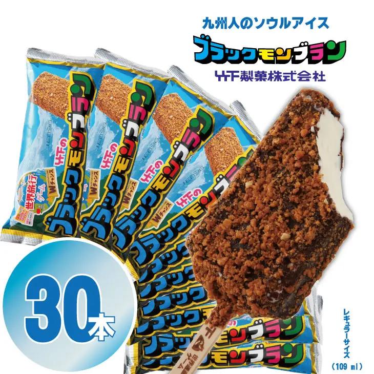 竹下製菓 ブラックモンブラン30本セット アイス デザート 冷凍 スイーツ アイスクリーム B170-016