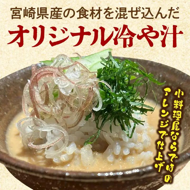 「小料理ひゅう」冷や汁 5種10食セット 郷土料理 冷や汁 カツオの漬け 佃煮 そぼろ煮 へべす 小料理ひゅう