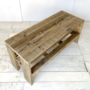 ローボード テレビ台 木製 アンティーク風 リビング リサイクル ハンドメイド 家具 / 家具 家具 家具 家具 家具 家具
