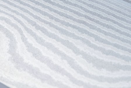 H38-05 関喜一作/ダマスカスモデル パン切り包丁