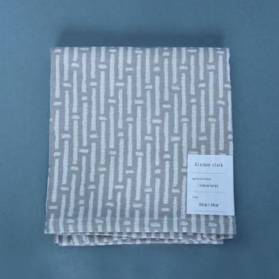 ふるさと納税 見附市 キッチンクロス C/#しゅす グレー