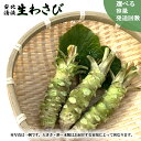 【ふるさと納税】 岩手県産 わさび 山葵 安比清流山葵園 生わさび 選べる 容量 100g 200g 300g 400g 発送回数 単発便 3ヶ月 定期便 ／ 新鮮 生山葵 生ワサビ 生 ワサビ 調味料 薬味 和食 おすすめ 刺身 辛味 蕎麦 料理 自宅用 家庭用 産地直送 岩手県 八幡平市 送料無料