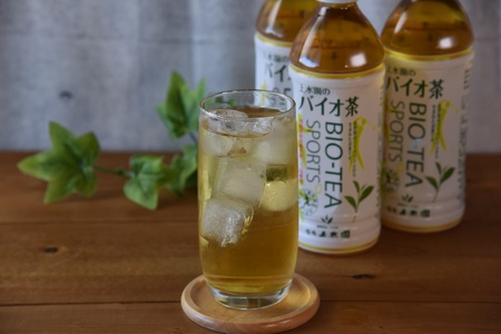 バイオ茶スポーツ ペットボトル 48本本数 有機緑茶 お茶 茶葉 tea 緑茶 製茶 お手軽 スポドリ スポーツ飲料 スポーツドリンク 飲料類 水分補給 国産 宮崎県産 九州産 スポーツ アウトドア