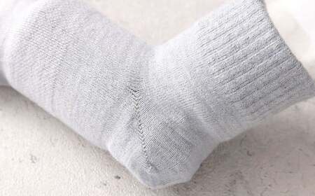 【グレー】 【22-25cm】 履き口ゆったり設計！締め付けが苦手な方におススメ！ふわぽかソックス 3足組 靴下 くつした くつ下 ソックス 福岡県 北九州市