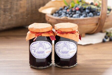 【無添加ジャム】ブルーベリージャム330g×2瓶セット