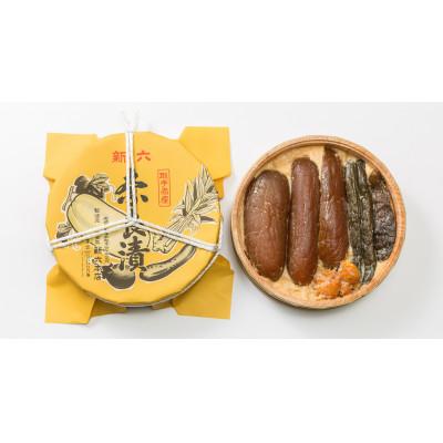 ふるさと納税 取手市 取手名産「新六の奈良漬」K樽(瓜・胡瓜・茄子・生姜)935g