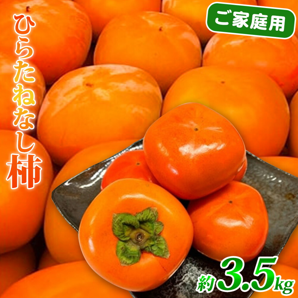 G7113_【2025年先行予約】和歌山秋の味覚 平核無柿（ひらたね