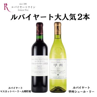 ふるさと納税 甲州市 〜ルバイヤートが贈る大人気赤白2本セット〜　B17650