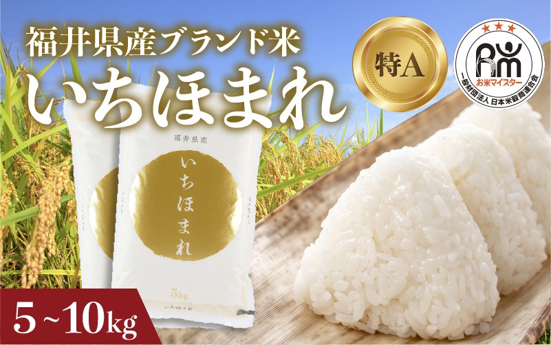 
                  【寄付額見直し】令和7年産 いちほまれ [C-02015] / お米 精米 白米 小分け 便利 ごはん コメ ブランド米 人気 品種 特A 5kg 10kg こしひかり コシヒカリ
                