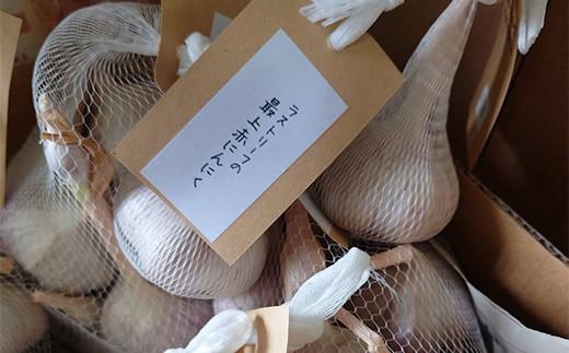 山形県 戸沢村産 最上赤にんにく 5個 約250g 国産 野菜 やさい 大蒜 ニンニク ストック 保存 自宅 家庭 F7W-0501