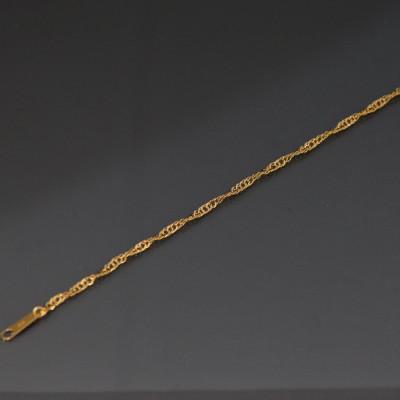 ふるさと納税 山梨市 K24純金ワイドスクリュー30ブレスレット18cm |  | 01