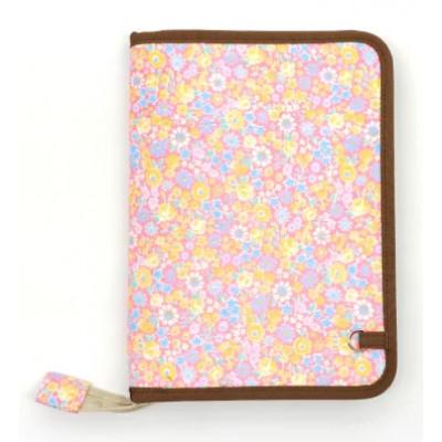 ふるさと納税 島原市 マルチケース(ファスナータイプ)パステルフラワー ベビーピンク Rモデル 1個