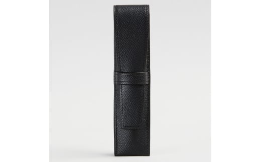 ペンホルダー(1本差し ペン軸経15mm未満) ブラック【1189-1-ECF】｜革製品 レザー 国産 [1099]