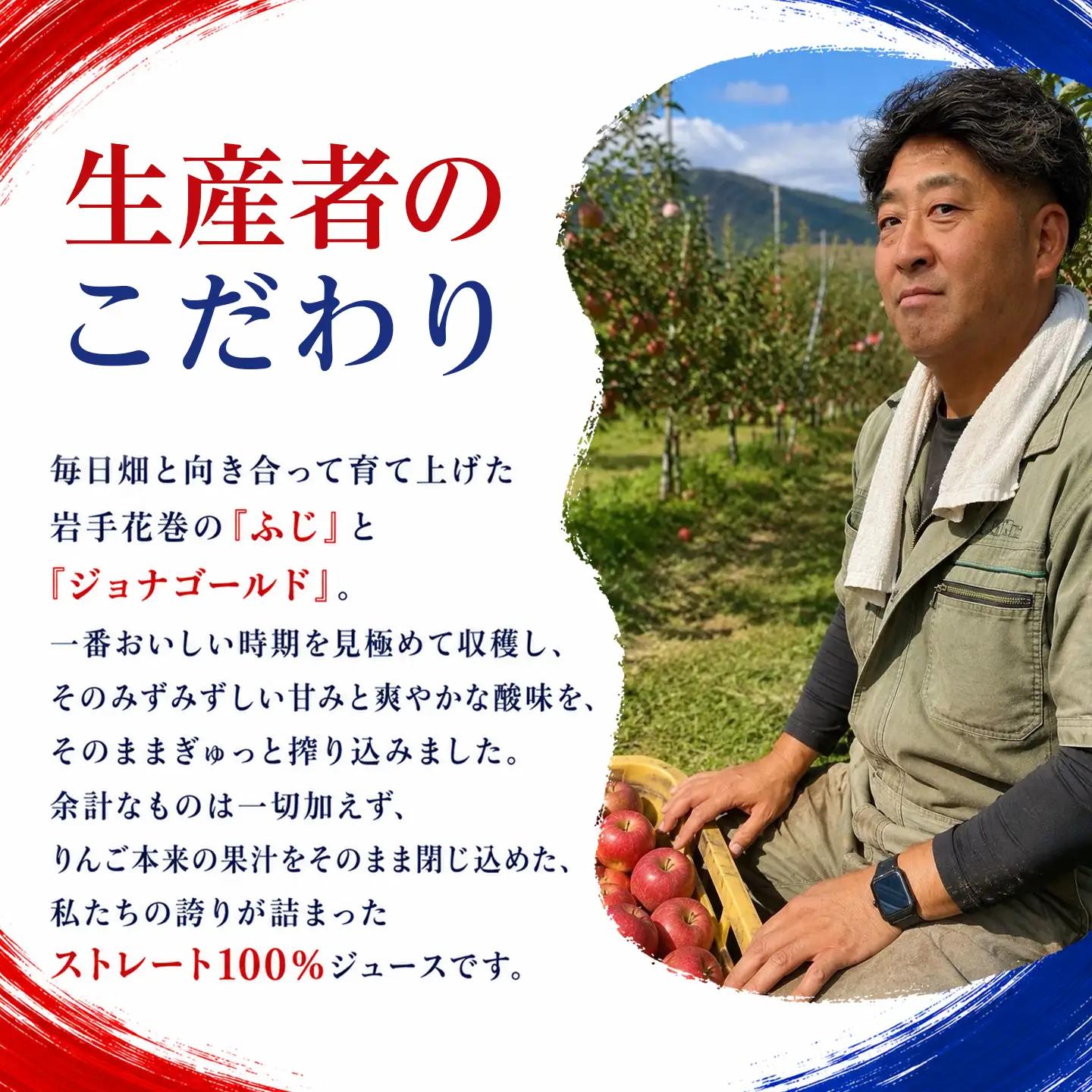 【スピード発送】りんご 花巻産りんごジュース30本セット 林檎 りんご お盆 林檎 贈答【074】