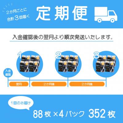 ふるさと納税 富士市 定期便 年3回 ペットシーツ ネオシーツ+カーボンDX レギュラー 88枚入×4パック(a1698) |  | 01