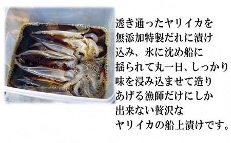 「ヤリイカの船上漬け」8パックセット★福岡玄界灘★新栄丸[D4022]