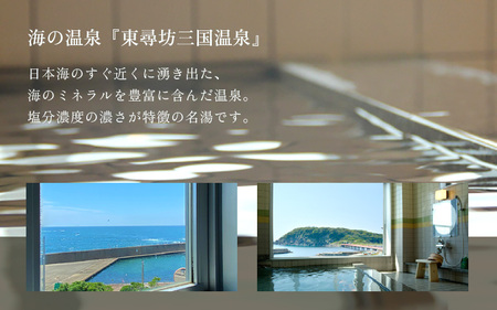 【期間限定】越前三国湊～本場越前がにを存分に堪能できるフルコース体感プラン 【旅行 宿泊 国内旅行 料理宿 観光 トラベル 宿泊券 ペア宿泊 温泉 癒し 越前ガニ 越前蟹 カニ かに フルコース料理 