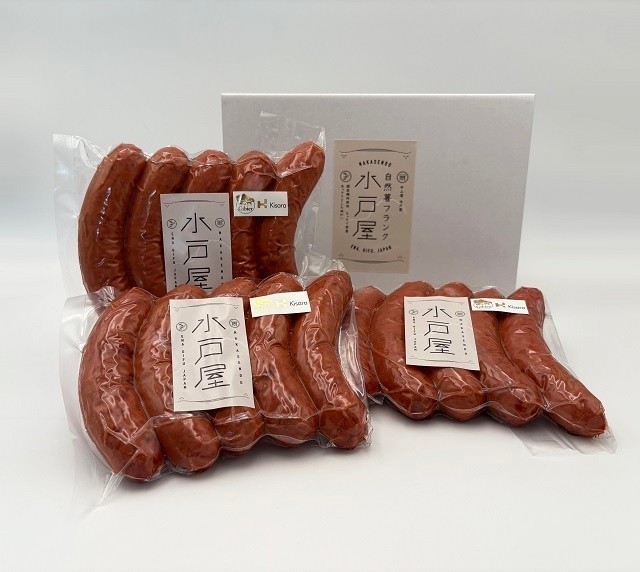 
                  自然薯入り鹿肉フランクフルト 3袋セット
                