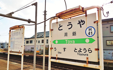 ◆洞爺駅◆駅名グッズ全種類詰合せ 雑貨 日用品 駅名標 JR北海道 もじ鉄 鉄道ファン ミニサイズ 詰め合わせ キーホルダー マグネット 