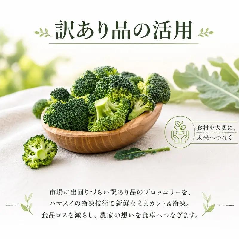 【先行予約】 愛南町産 国産 冷凍 ブロッコリー 約200g × 10パック 計 約2kg 規格外 傷 小分け パック 訳あり 筋肉 ハマスイ