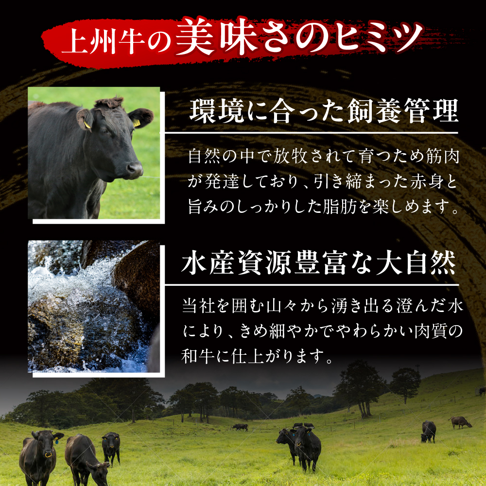 上州牛カタ肉　薄切り大判（すきやき、焼肉等） 400g 群馬 県 千代田町