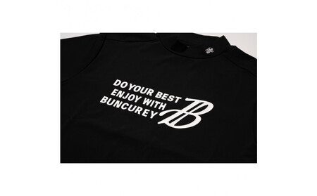 BUNCUREY　ゴルフウェア　バイカラー半袖モックネック（BM23SS-02-007）オフ／サイズ6