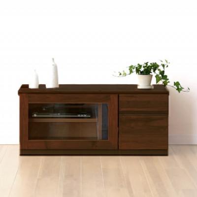 ふるさと納税 筑後市 天然木 TVボード　アスター 90TVボードセットA ウォルナット材【高野木工】 |  | 02